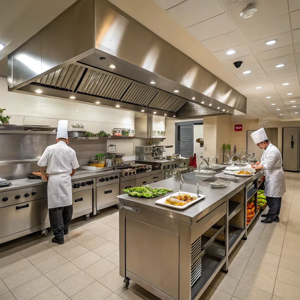 Professional Kitchen at ZENLATHOS
